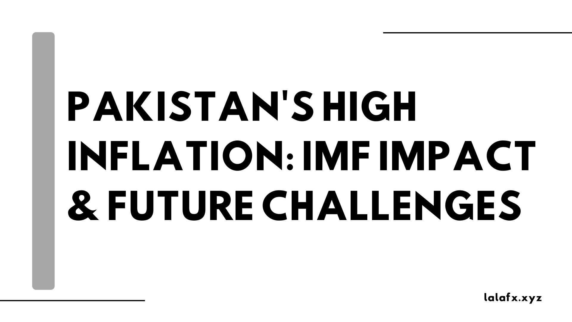 Pakistan's High Inflation