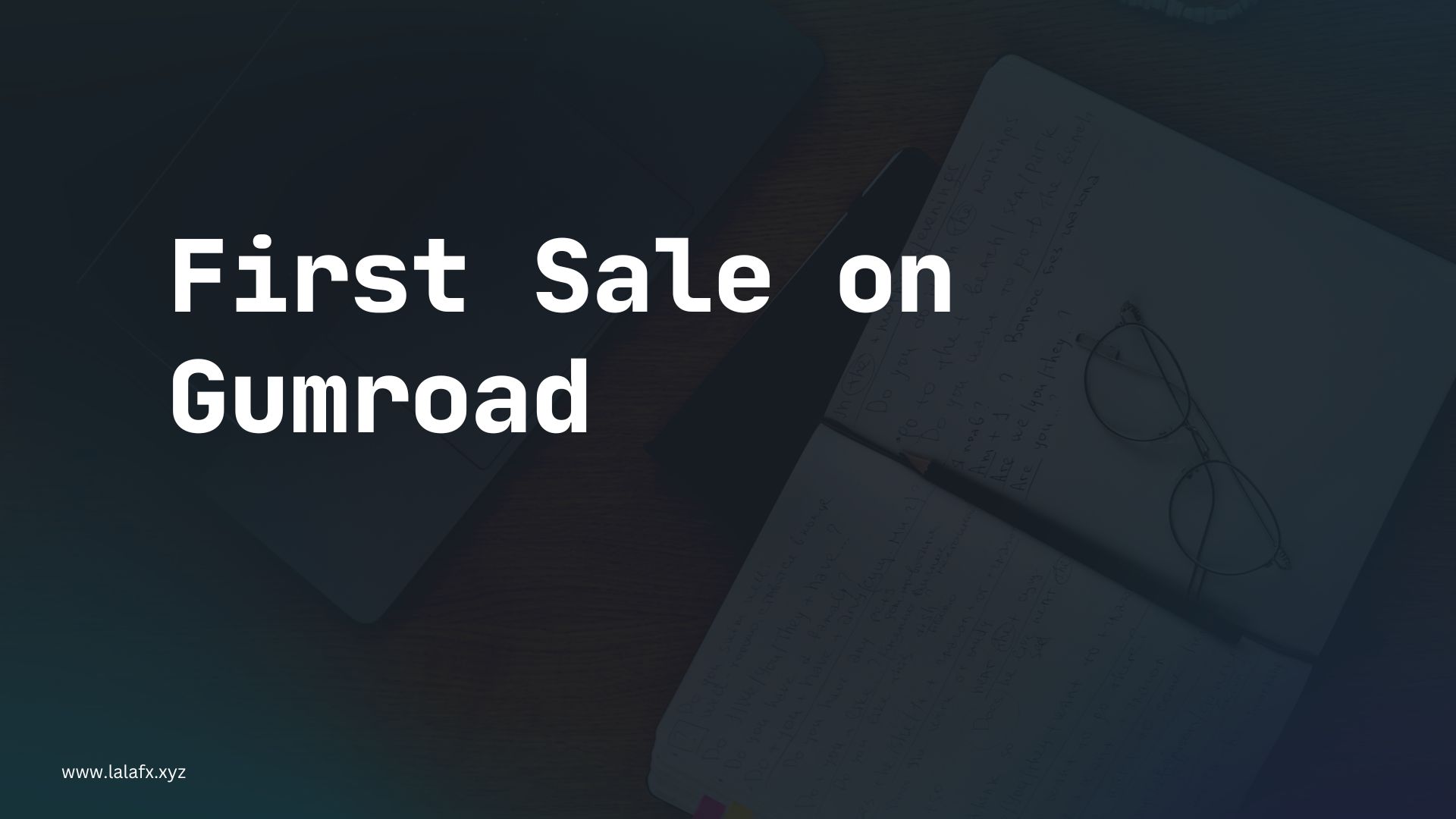 First Sale on Gumroad: