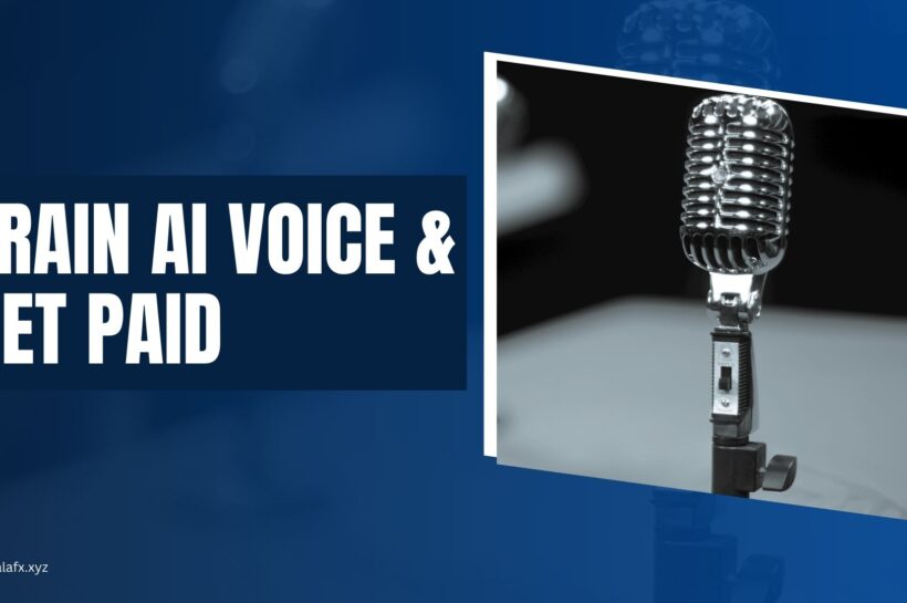 Train AI Voice & Get Paid: