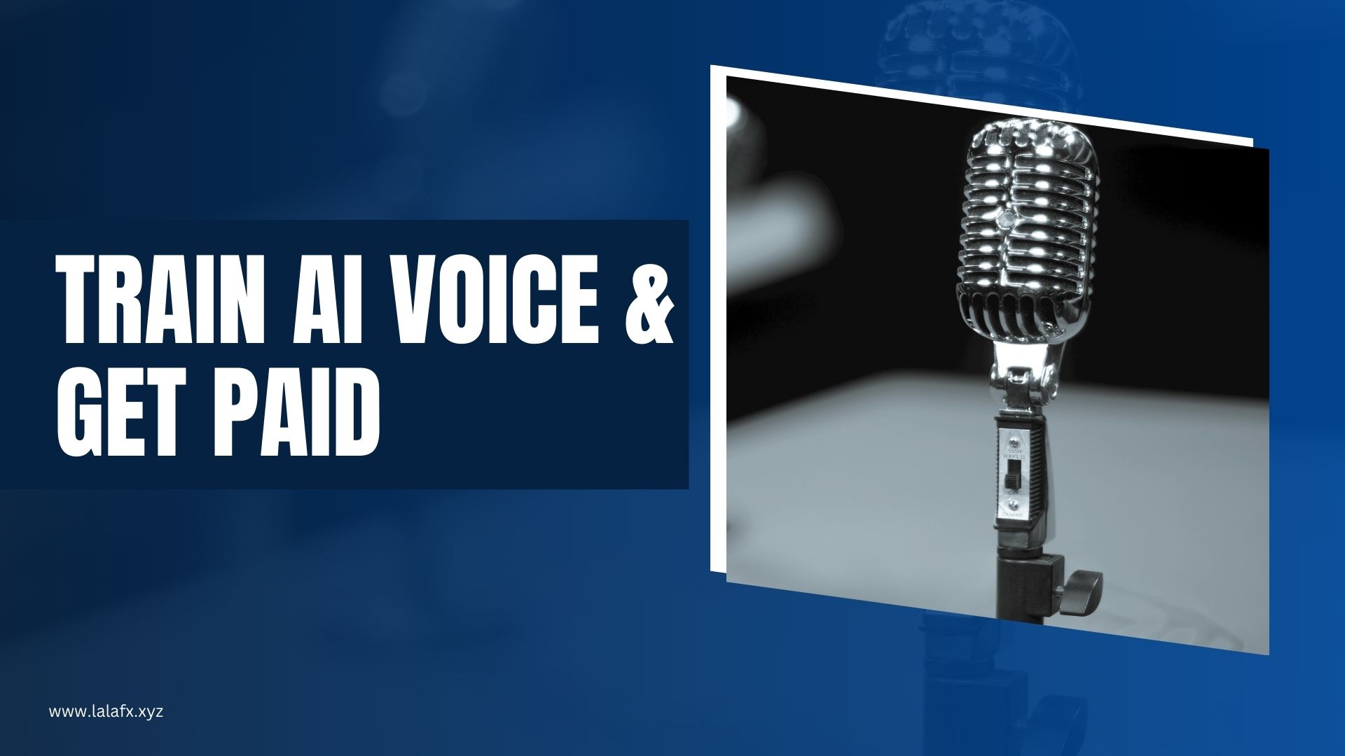 Train AI Voice & Get Paid: