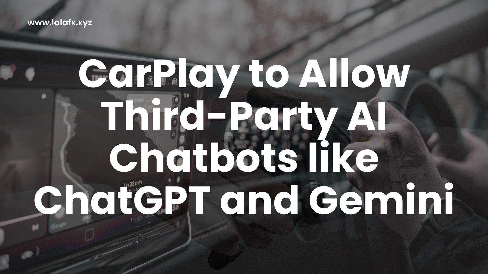 CarPlay to Allow Third-Party AI Chatbots like ChatGPT and Gemini